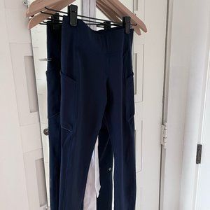 Lululemon Navy Pocketed Leggings
